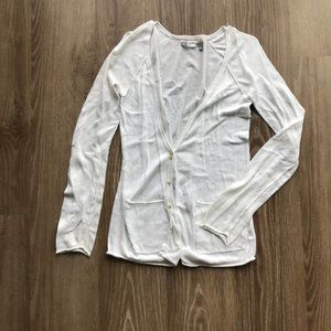 Tex by Max Azria Cream White Cardigan